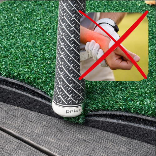 TrueTurf 3D FlexCell Hitting Strip - Fairway